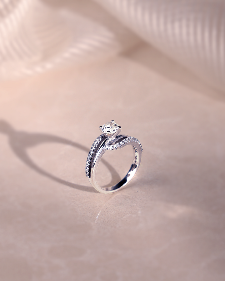 Eternity Solitaire Ring