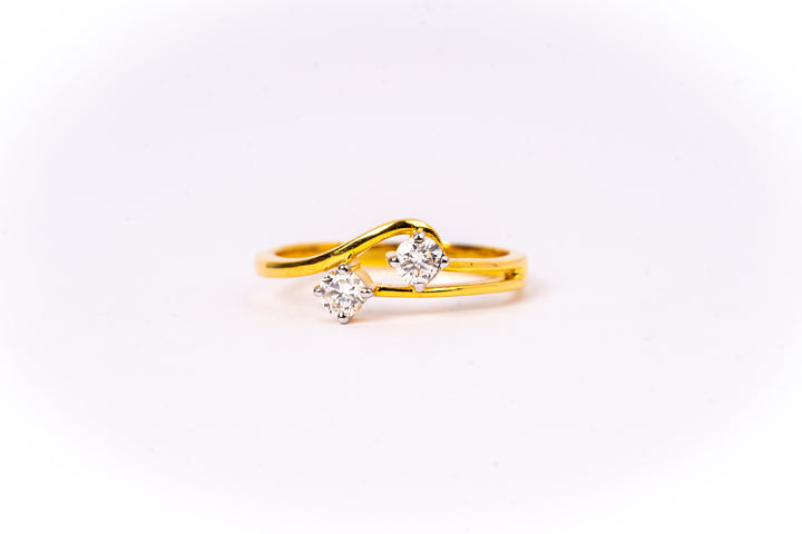 Duo of Elegance Ring