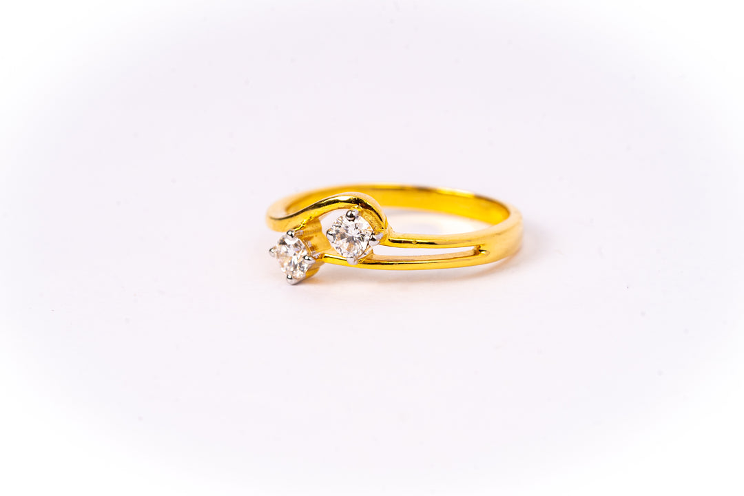 Duo of Elegance Ring