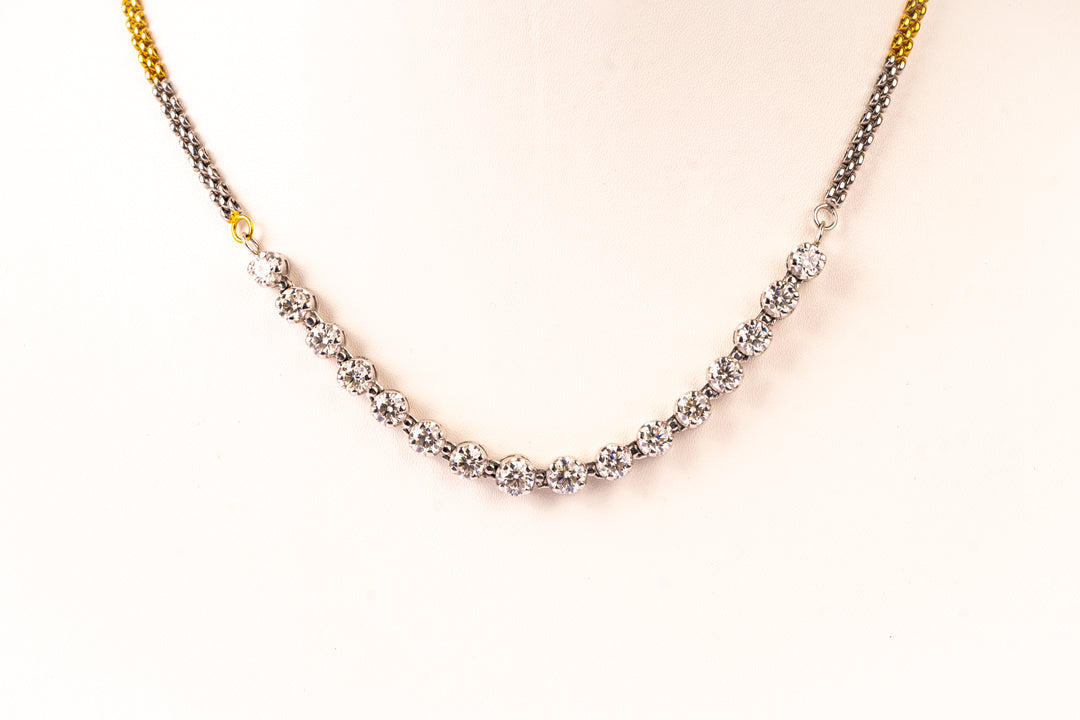 Two-Tone Treasure Necklace