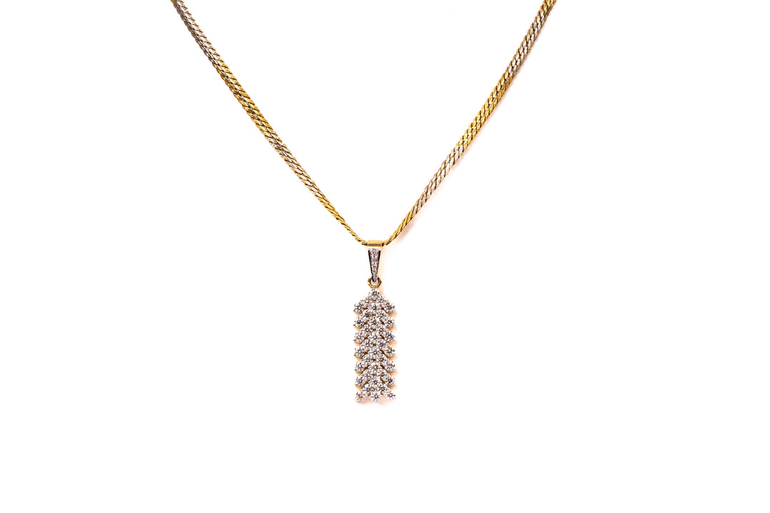 Cascading Brilliance Pendant