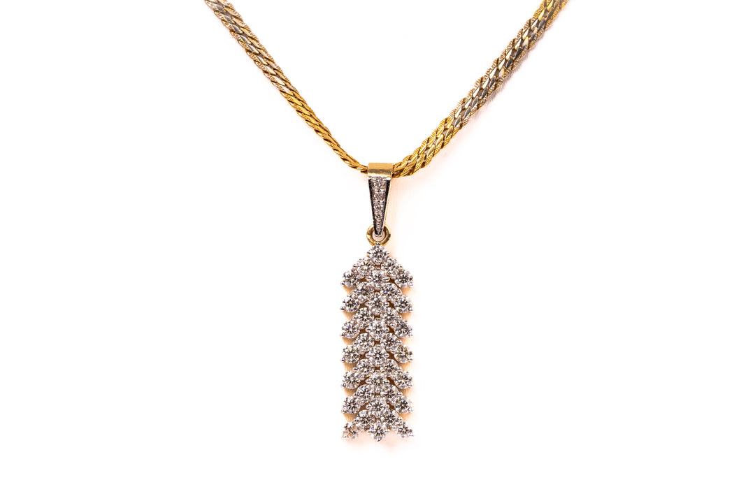 Cascading Brilliance Pendant