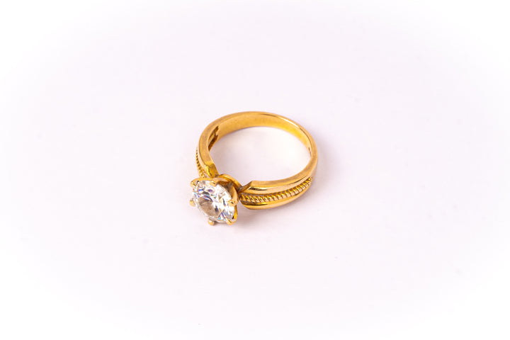 Ethereal Solitaire Ring