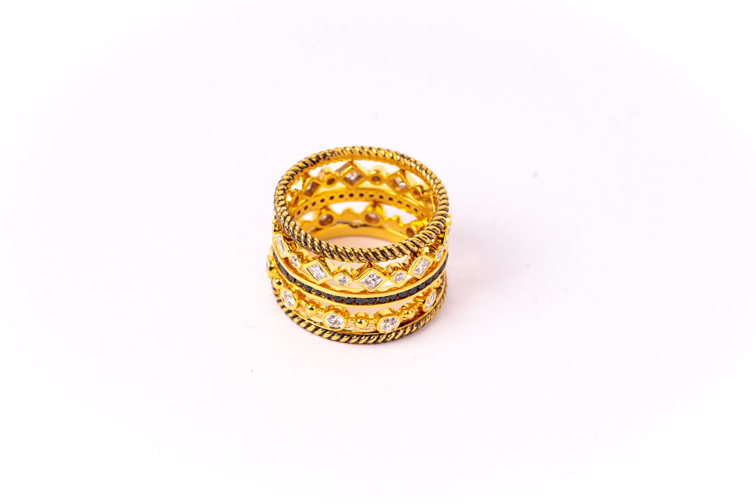 Stackable Rings (Set of 5 Bands)