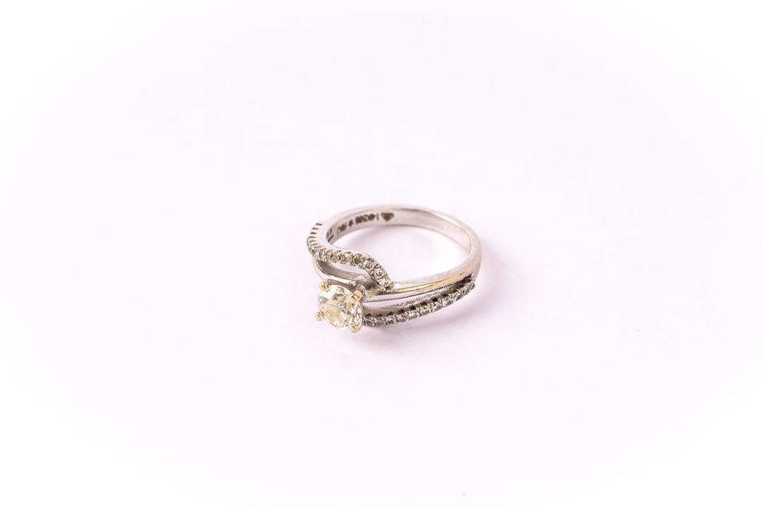 Eternity Solitaire Ring